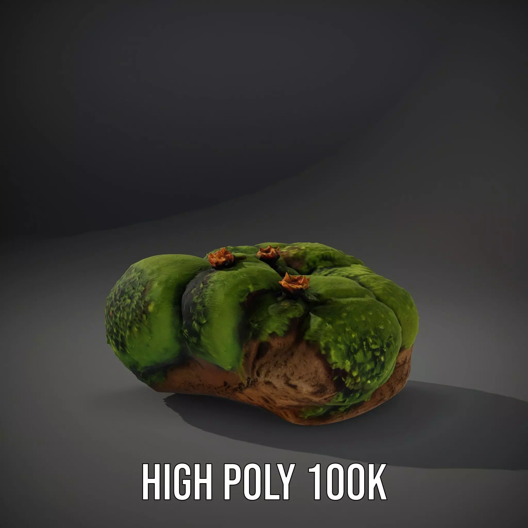 Verdant Mossy Rock model pack Texture_10