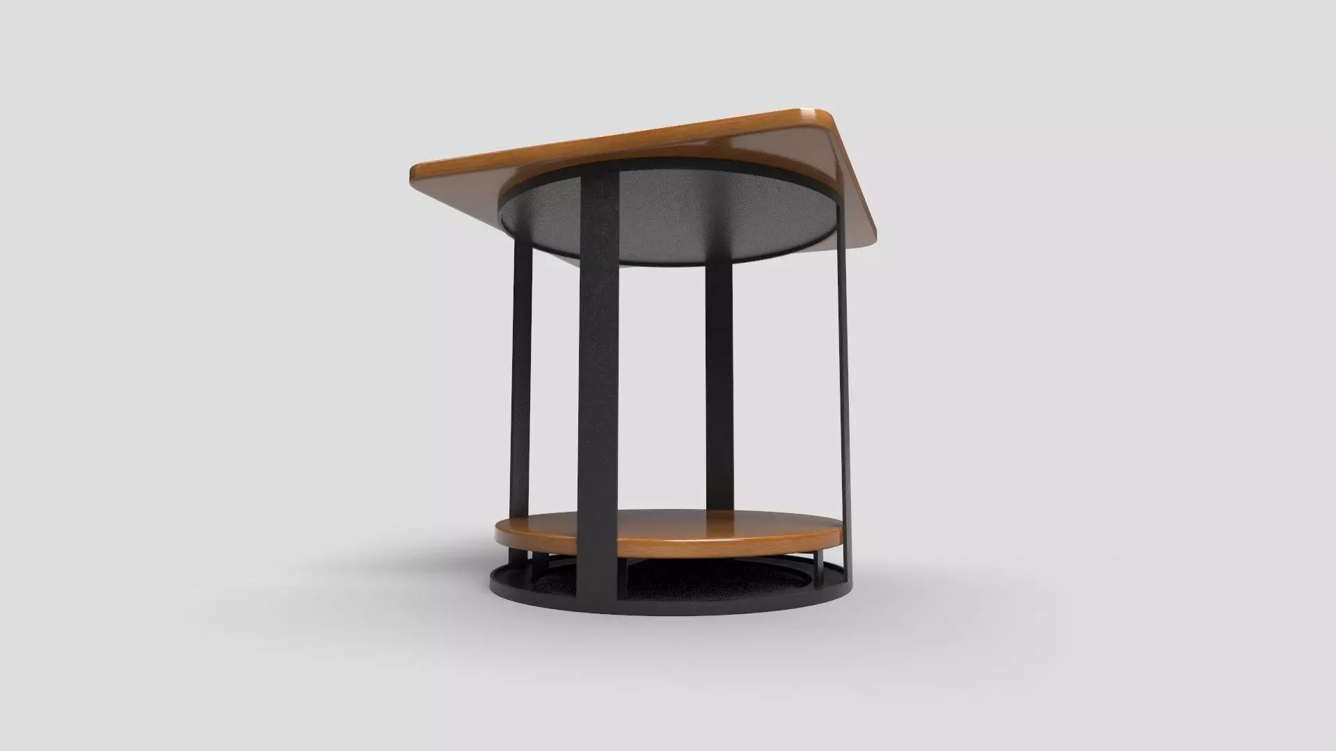 Square Table CG85 3D model_2