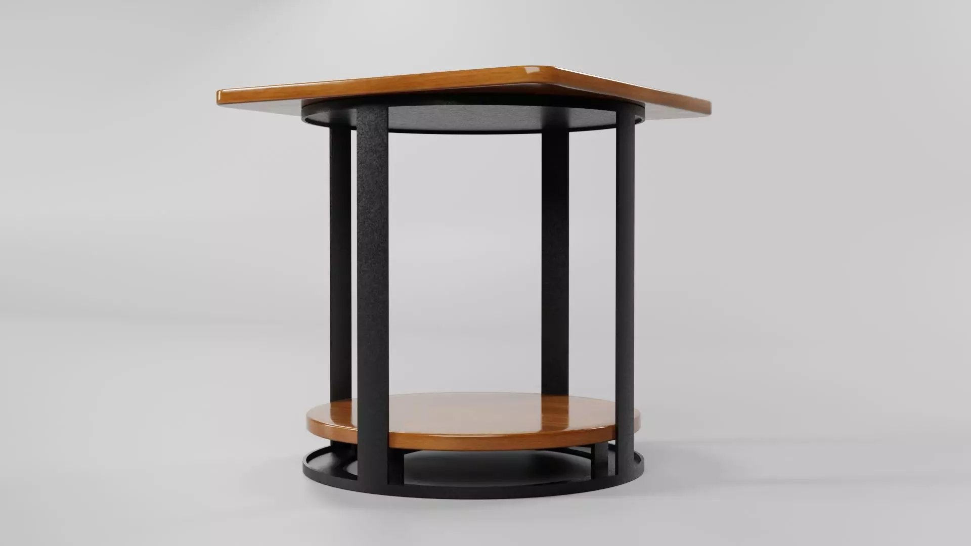 Square Table CG85 3D model_4
