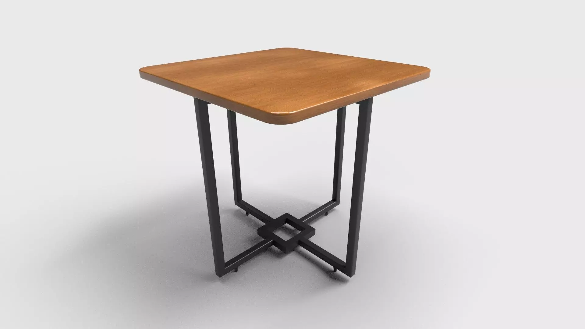 Square Table CG87 3D model_0