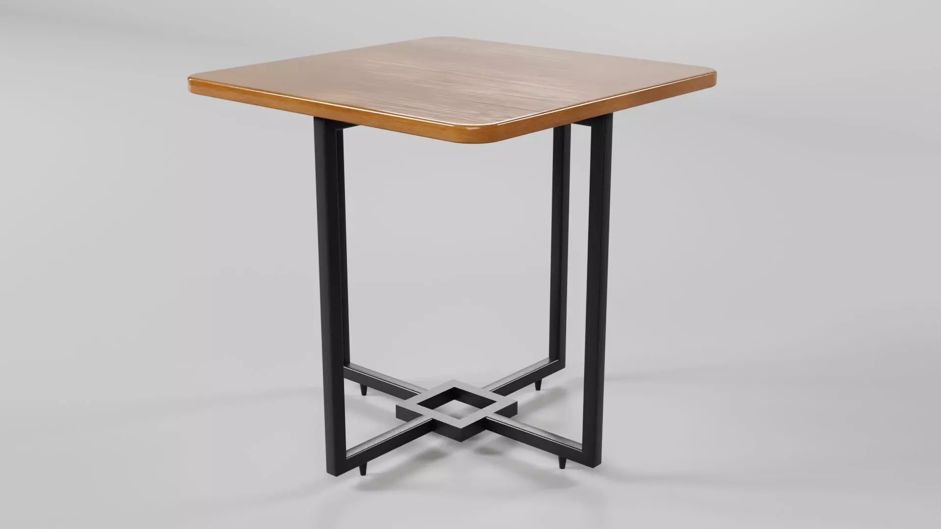 Square Table CG87 3D model_3
