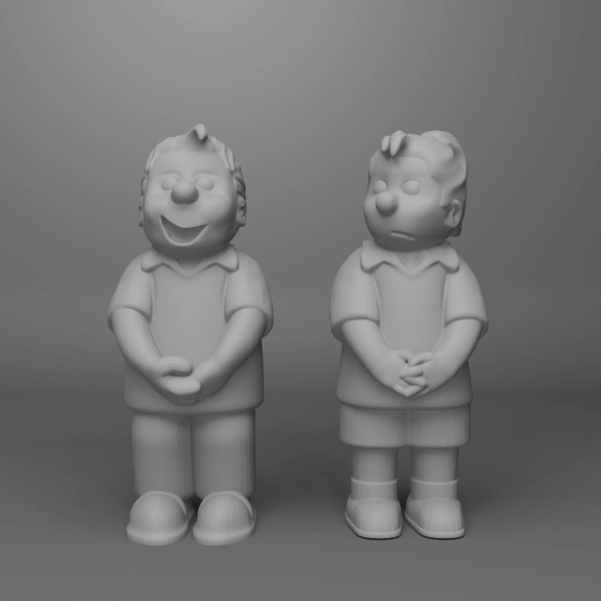 Hi and Lois Models Set 3D print model_3