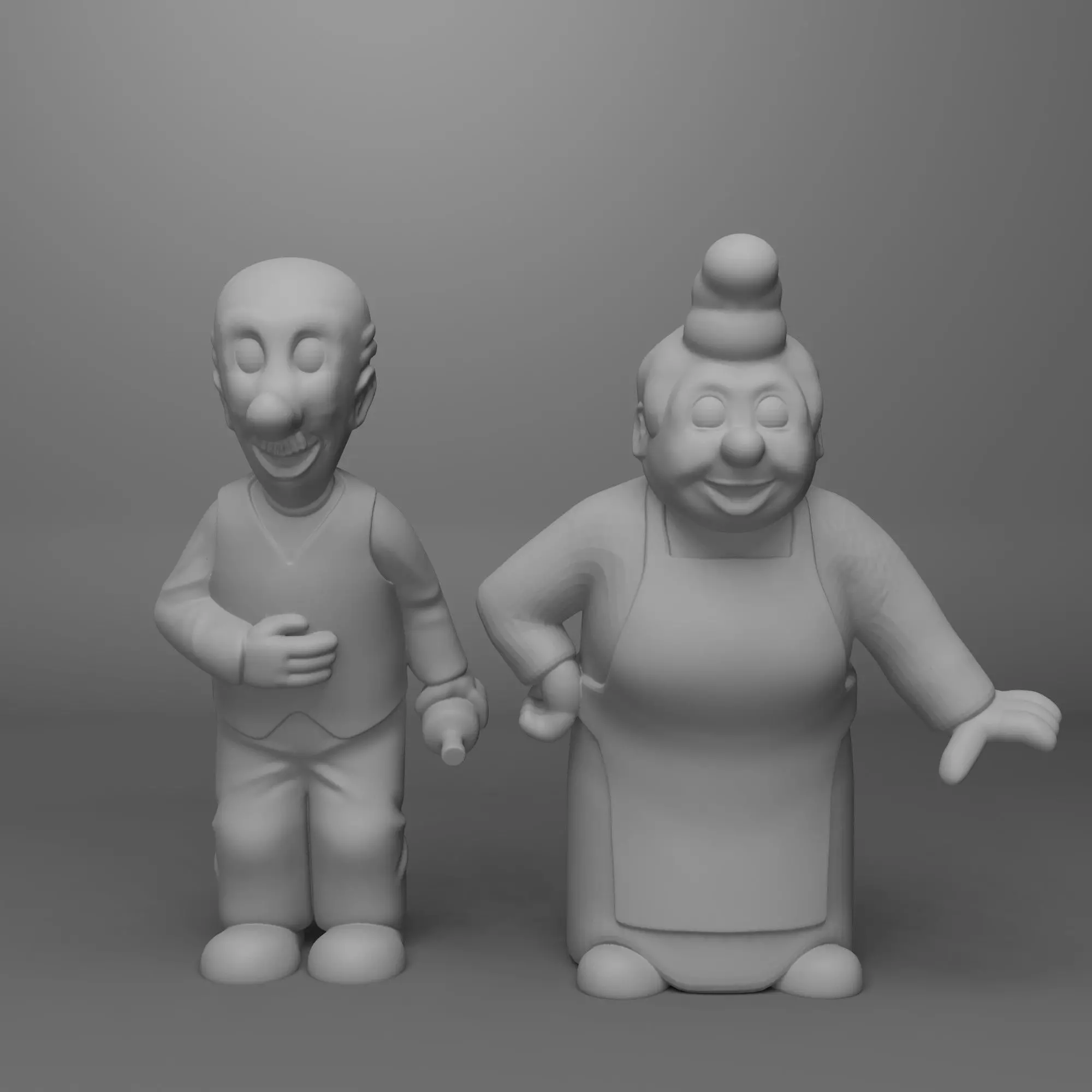 Hi and Lois Models Set 3D print model_5