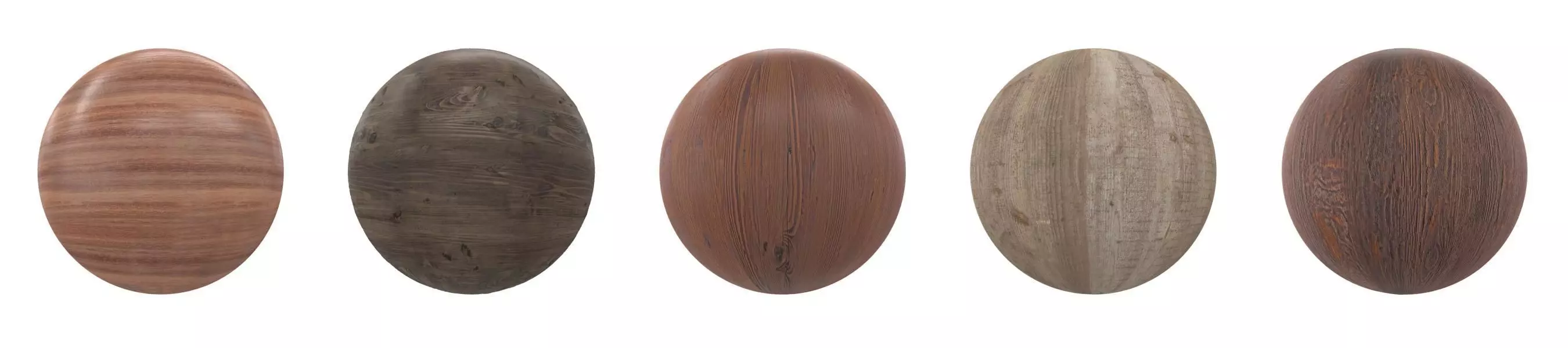 5 Seamless PBR Wood Textures  4K Texture_0