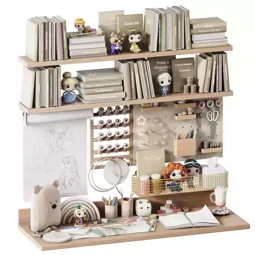 Toys Wall and Desk Decor for the Kids Room 8