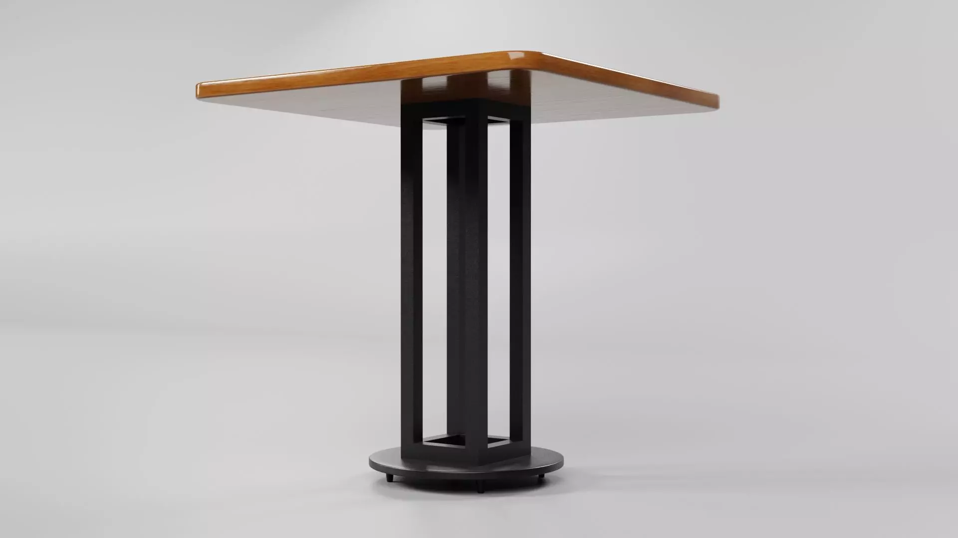 Square Table CG88 3D model_4