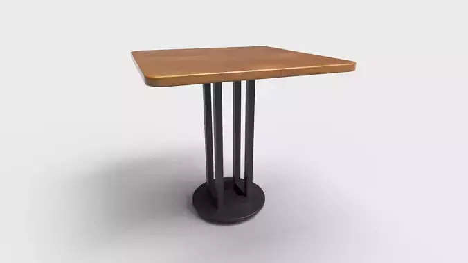Square Table CG88 3D model