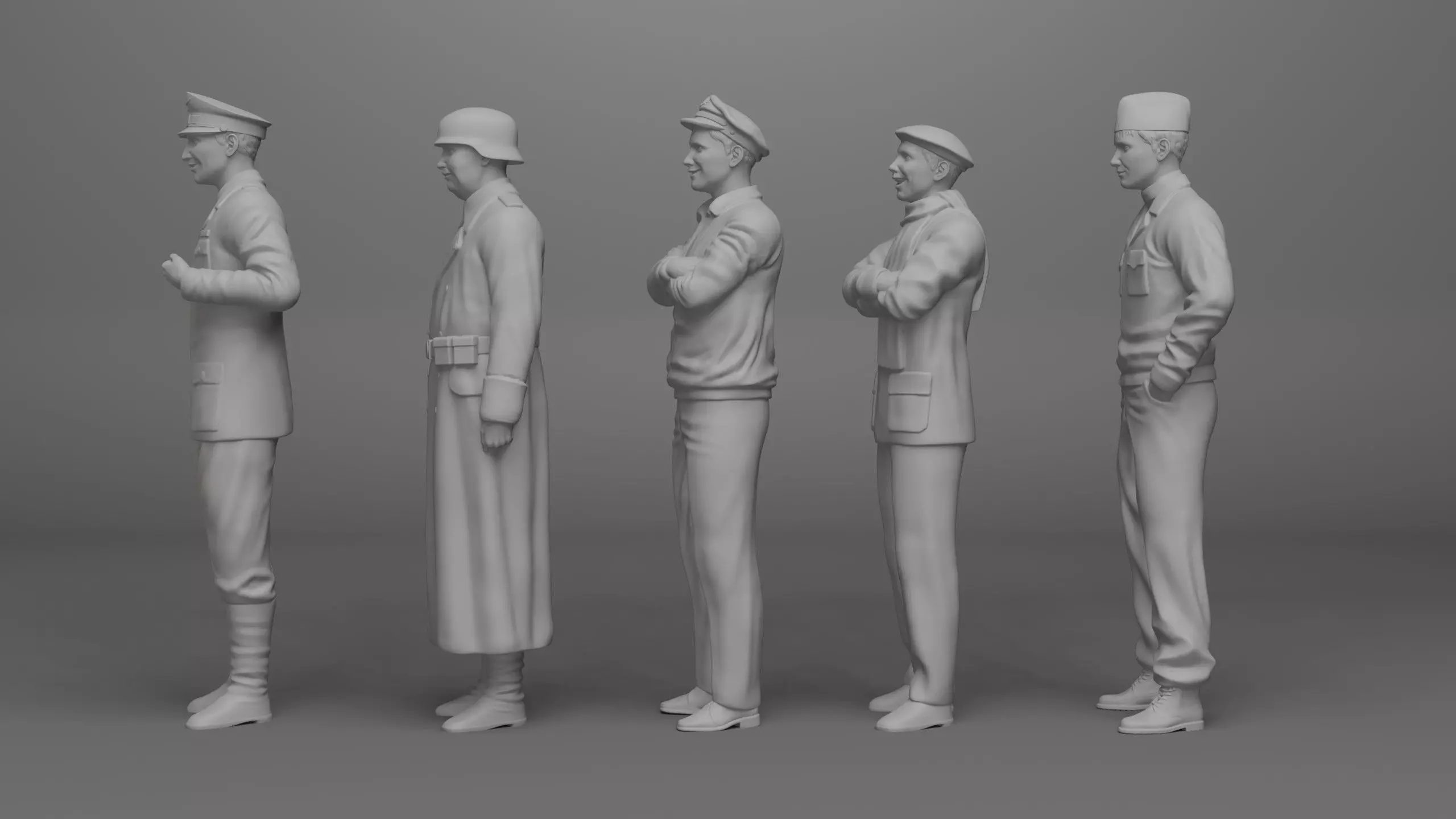 Hogan s Heroes 3D Models Set 3D print model_4