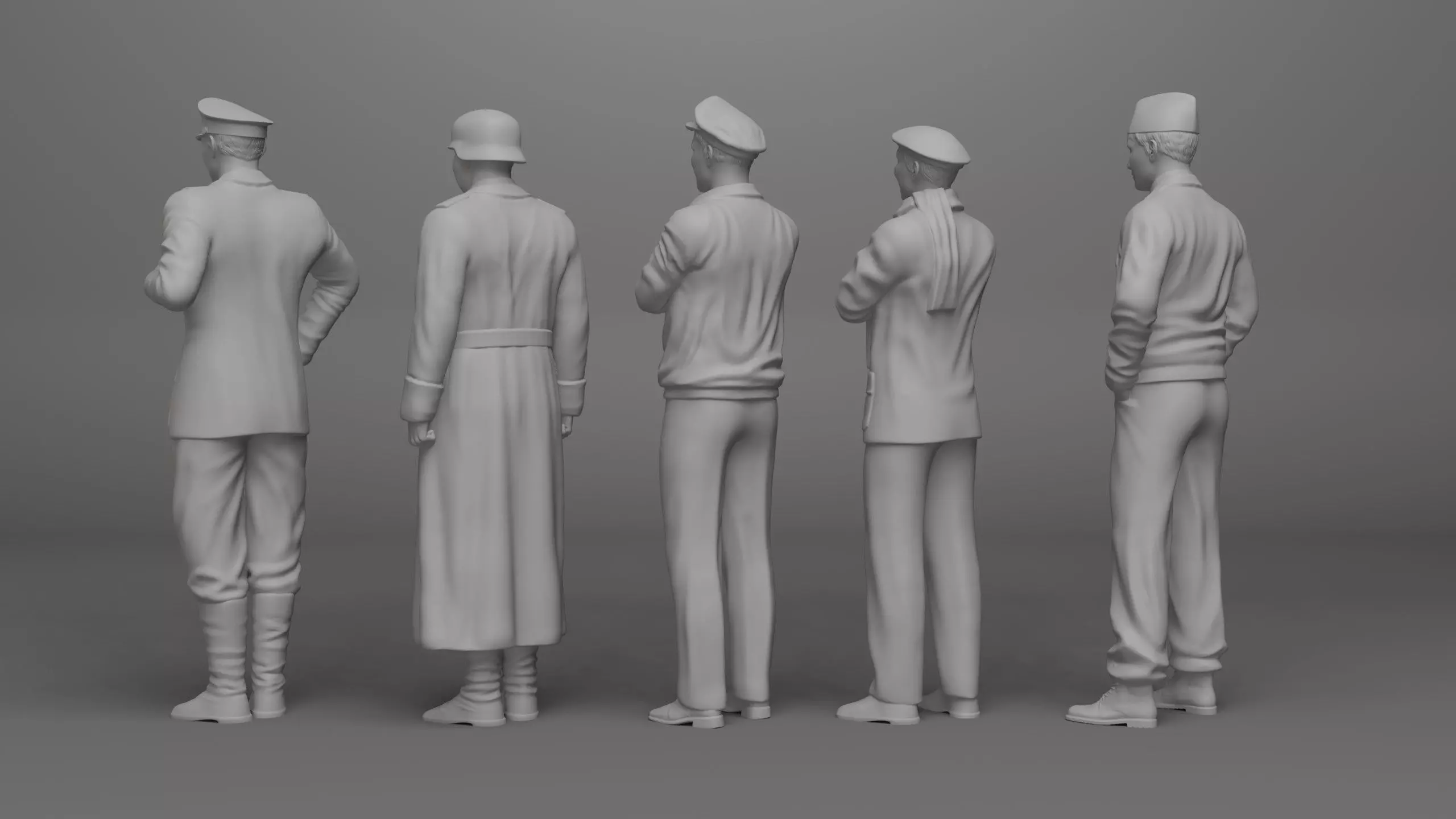 Hogan s Heroes 3D Models Set 3D print model_3