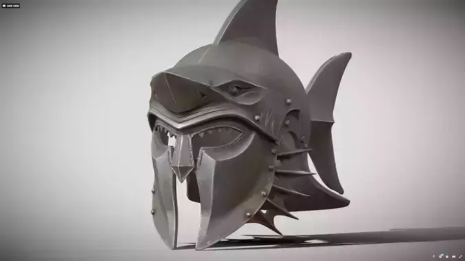 Gladius Marinus  Shark Gladiator Helmet 