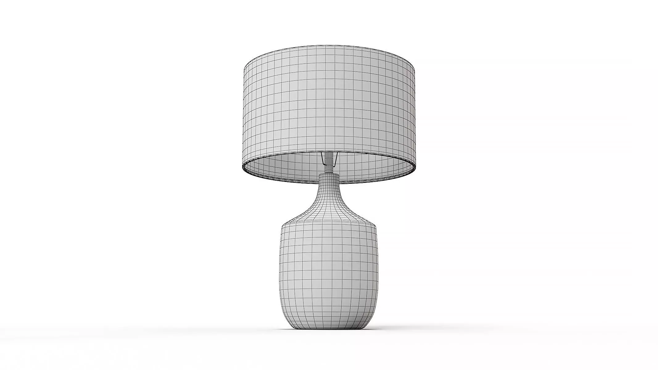 Uttermost Felipe Table Lamp Dark Gray 3D model_10
