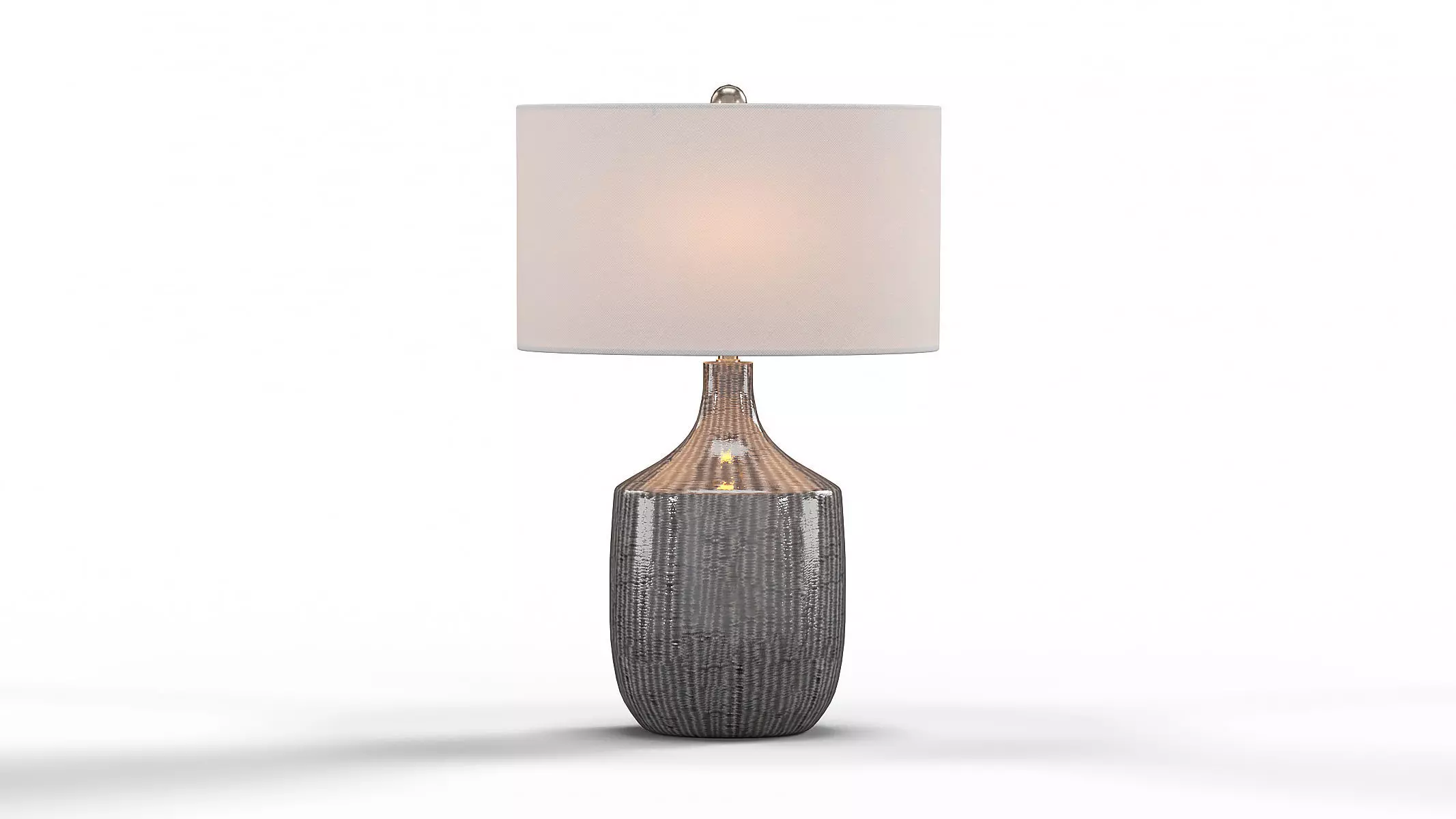 Uttermost Felipe Table Lamp Dark Gray 3D model_2