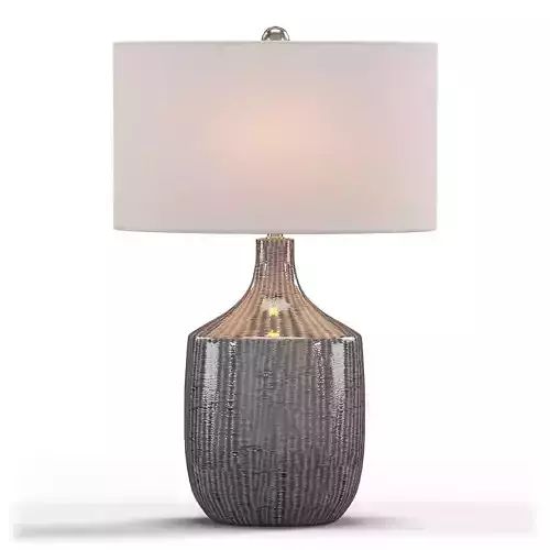 Uttermost Felipe Table Lamp Dark Gray