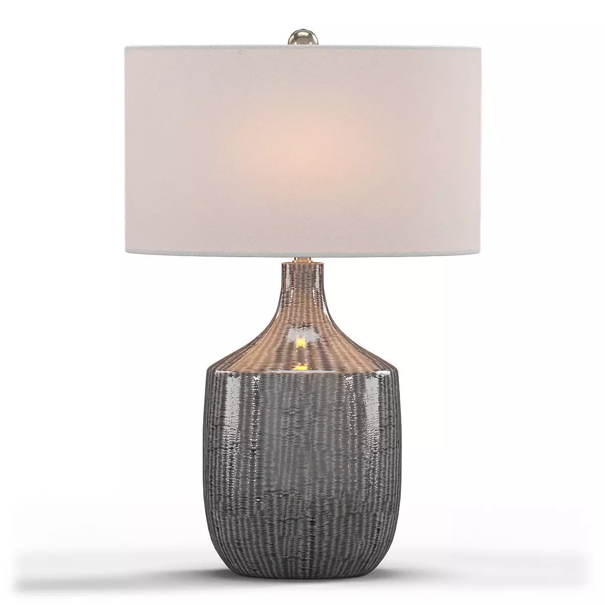 Uttermost Felipe Table Lamp Dark Gray 3D model_0