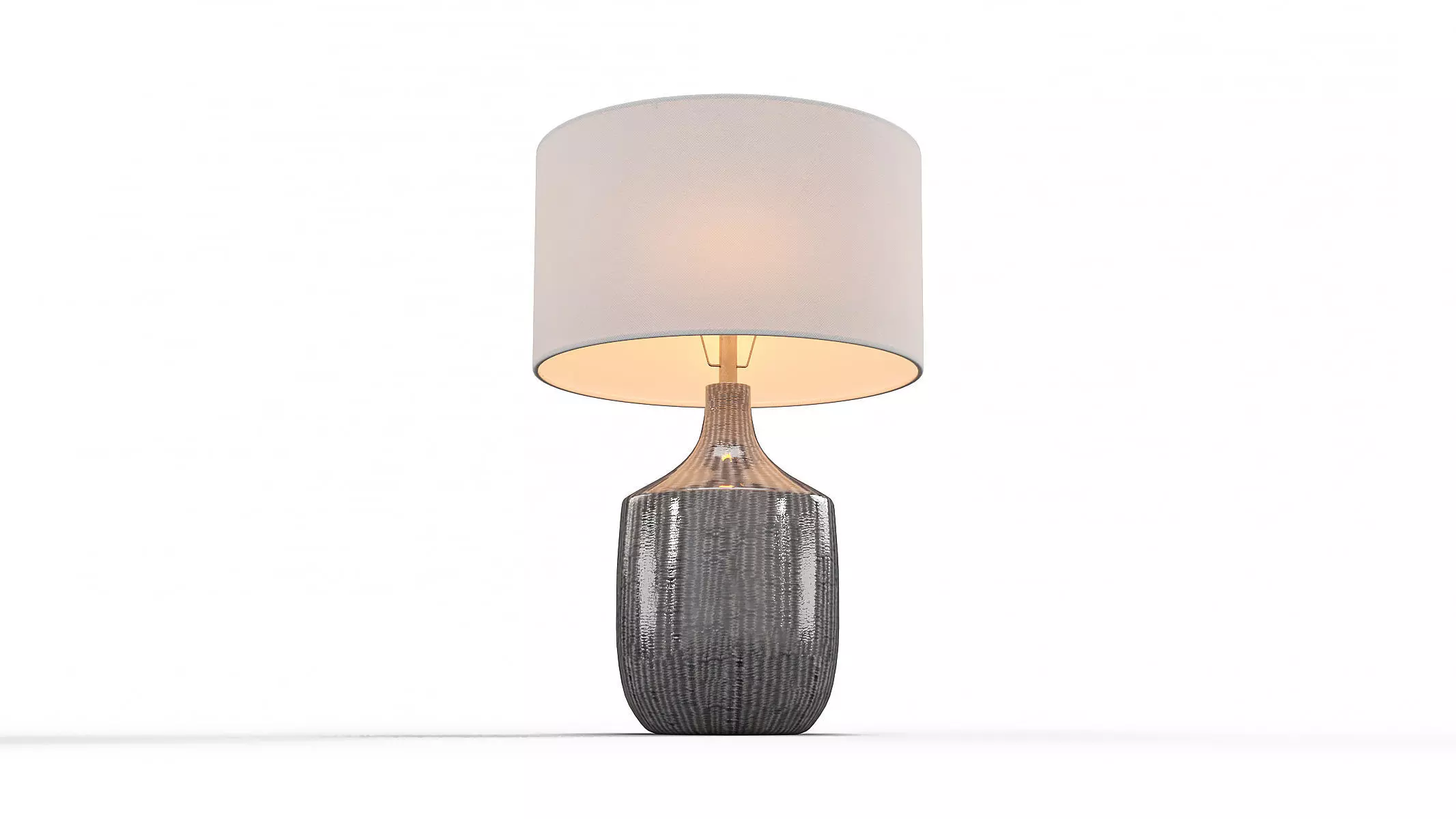 Uttermost Felipe Table Lamp Dark Gray 3D model_6