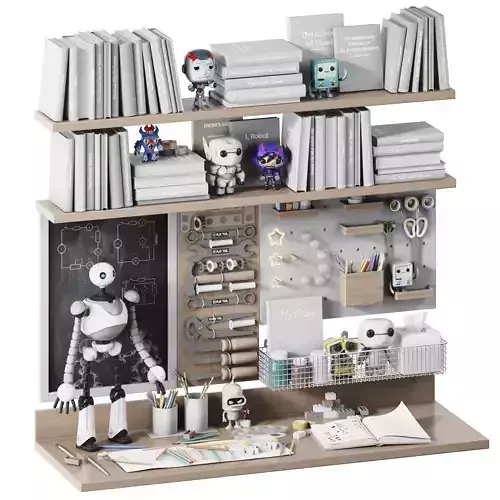 Toys Wall and Desk Decor for the Kids Room 9