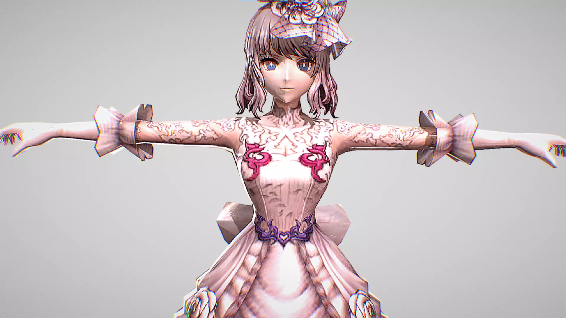 Alaya Rundall - War Of The Visions - Final Fantasy Brave Exvius Low-poly 3D model