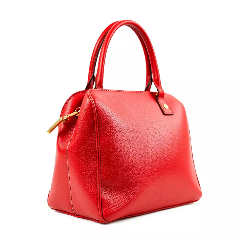 Vibrant Red Handbag model pack Low-poly 3D model_2