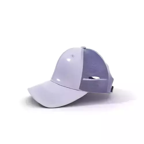 Lavender Mesh Cap model pack Low-poly 3D model