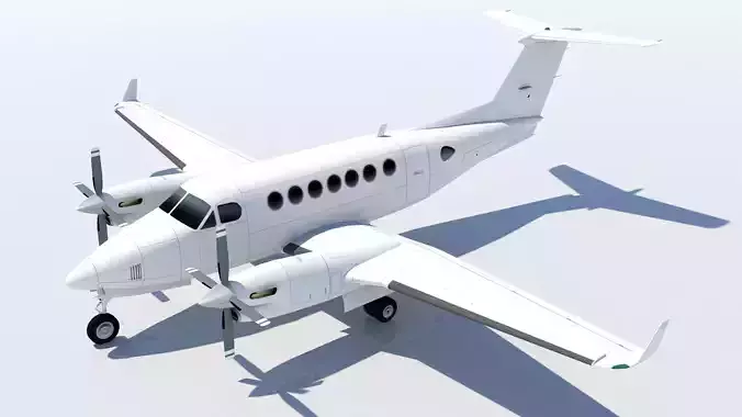 BE350 Executive Turboprop Static  