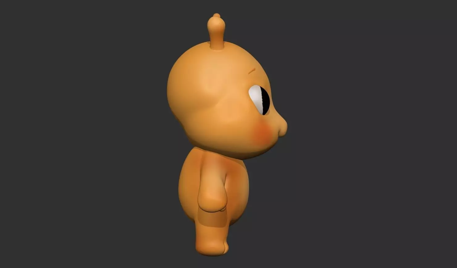 Alien Pendant STL 3D print model_8