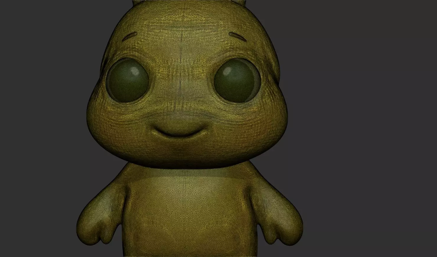 Alien Pendant STL 3D print model_13