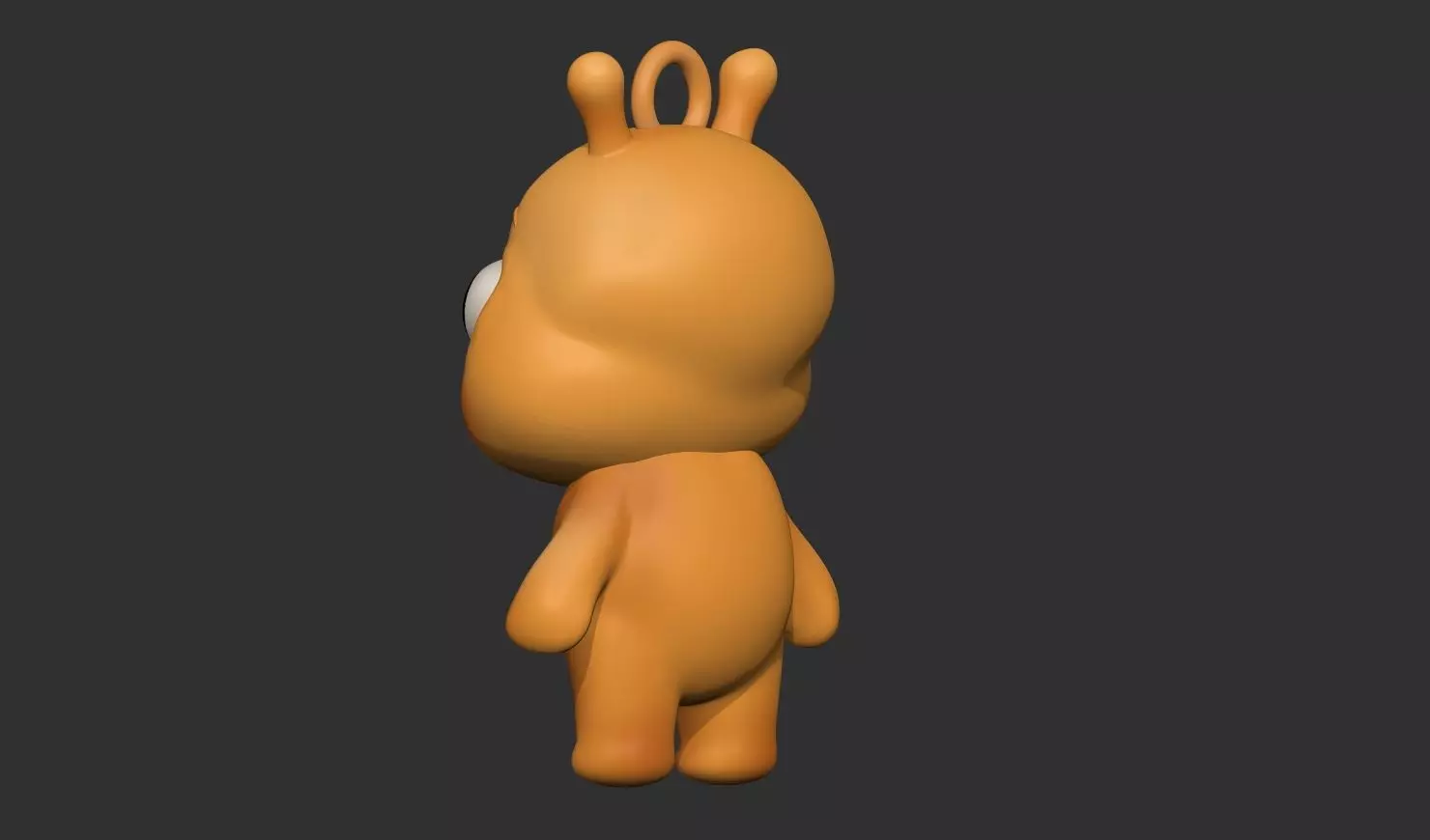 Alien Pendant STL 3D print model_5