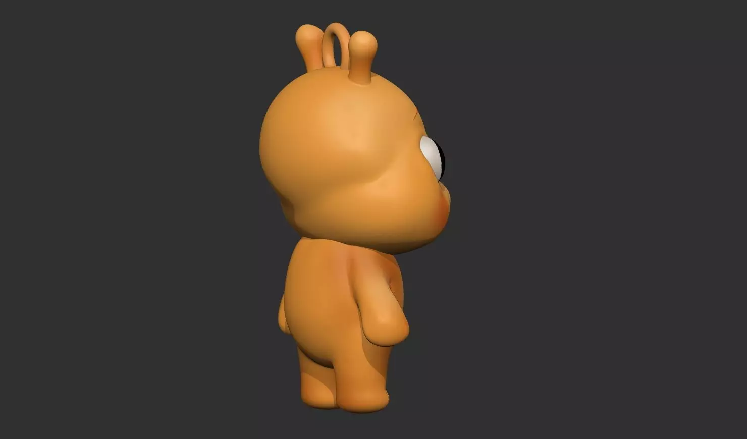 Alien Pendant STL 3D print model_7