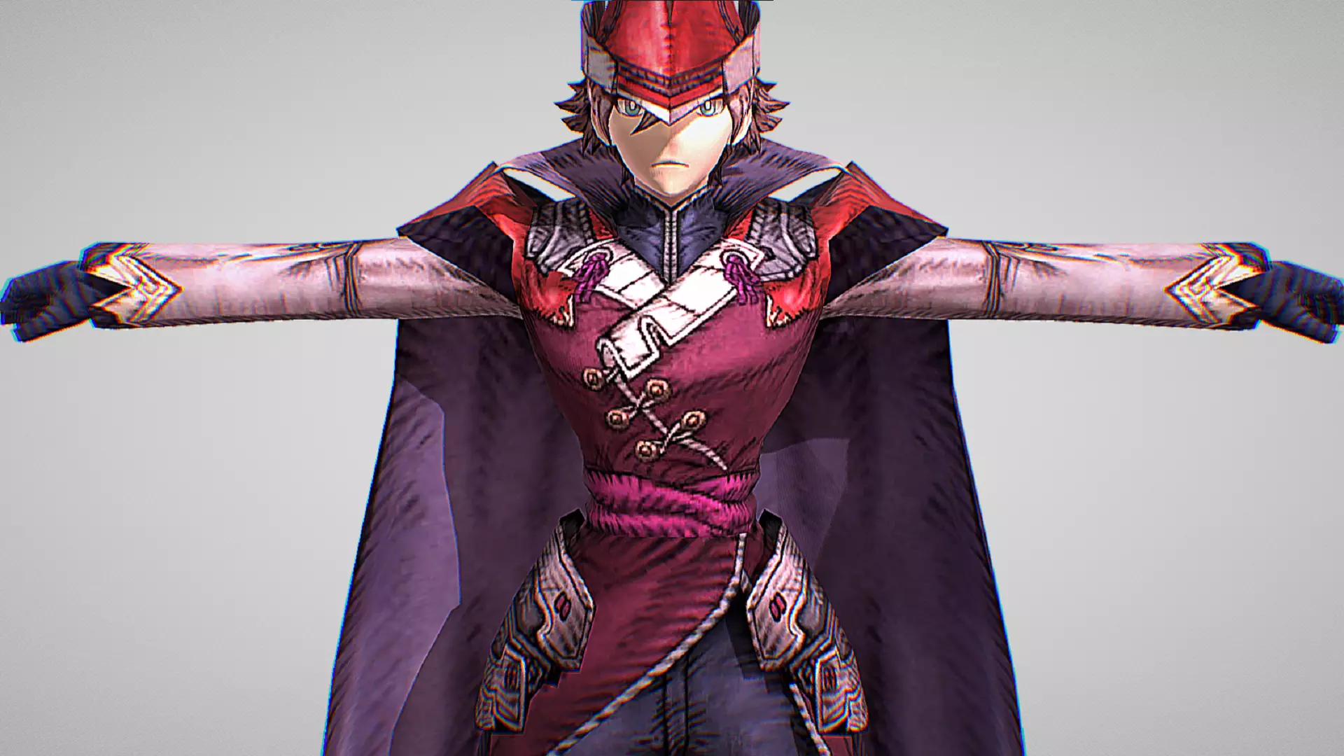 Adelard - Vermillion Devil - Final Fantasy War Of The Visions Low-poly 3D model_0