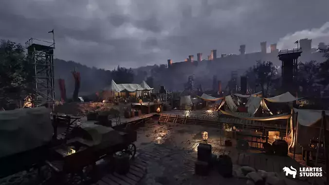 Medieval Warzone Environment