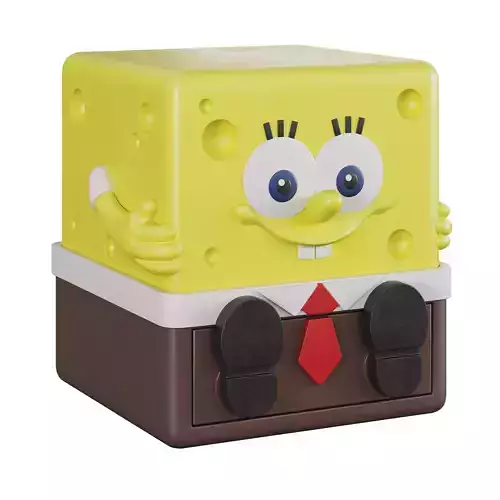 SpongeBob Childrens Bedside Table