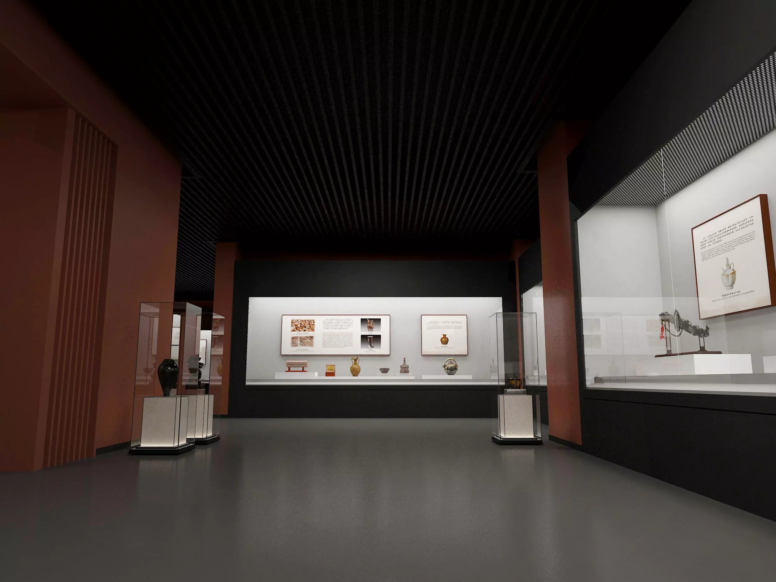 museum Low-poly 3D model_4
