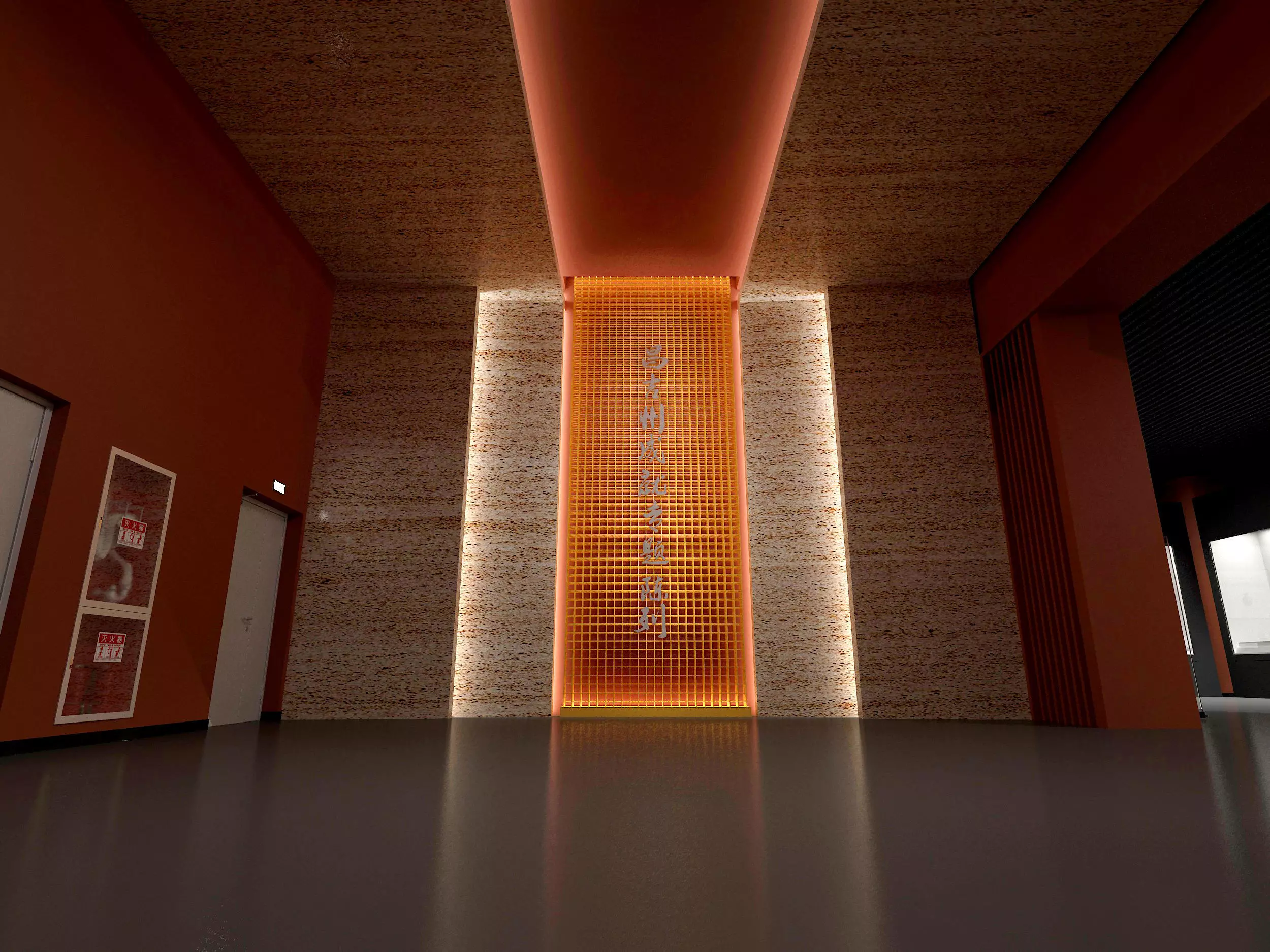 museum Low-poly 3D model_5