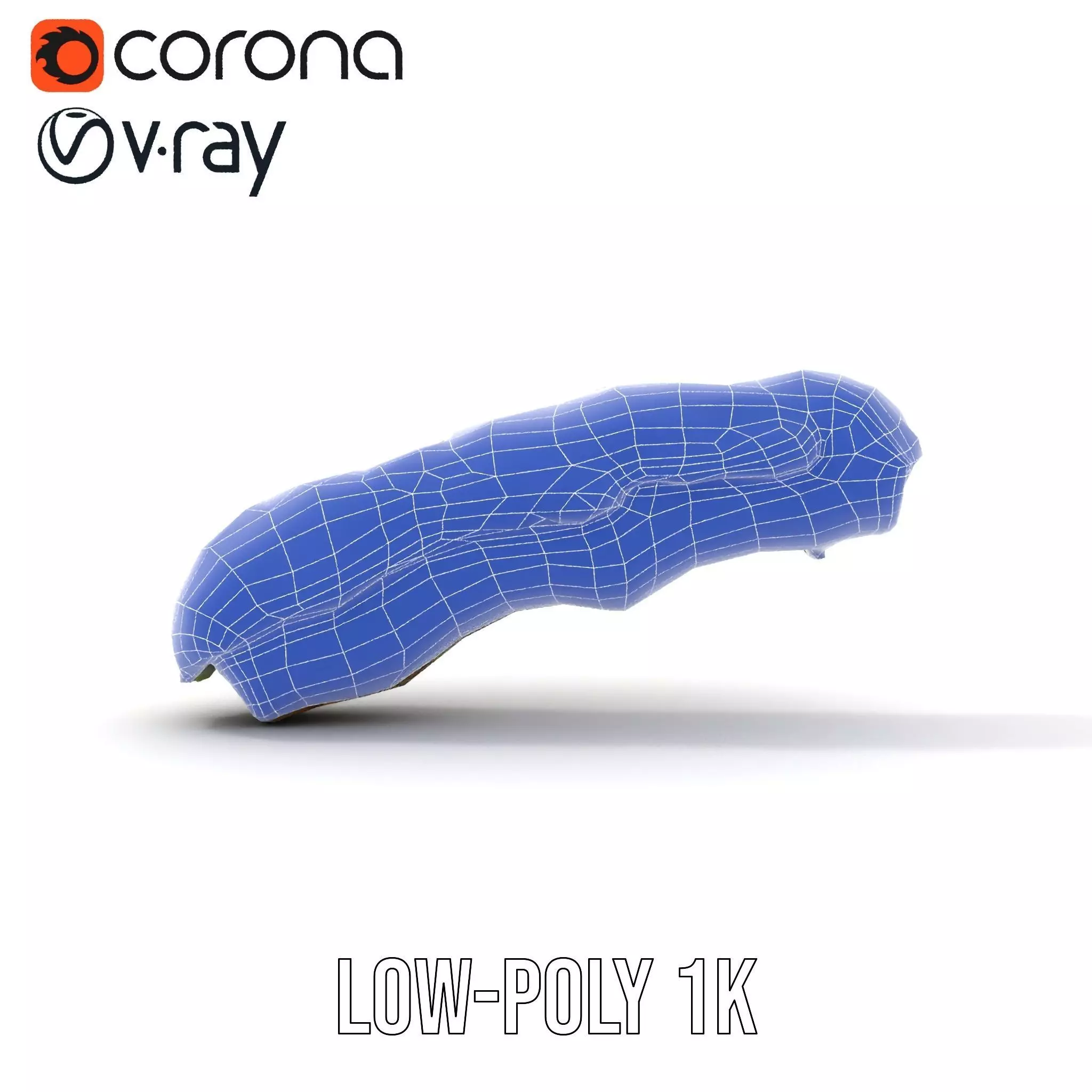 Mossy Wood Stick model pack Low-poly 3D model_14