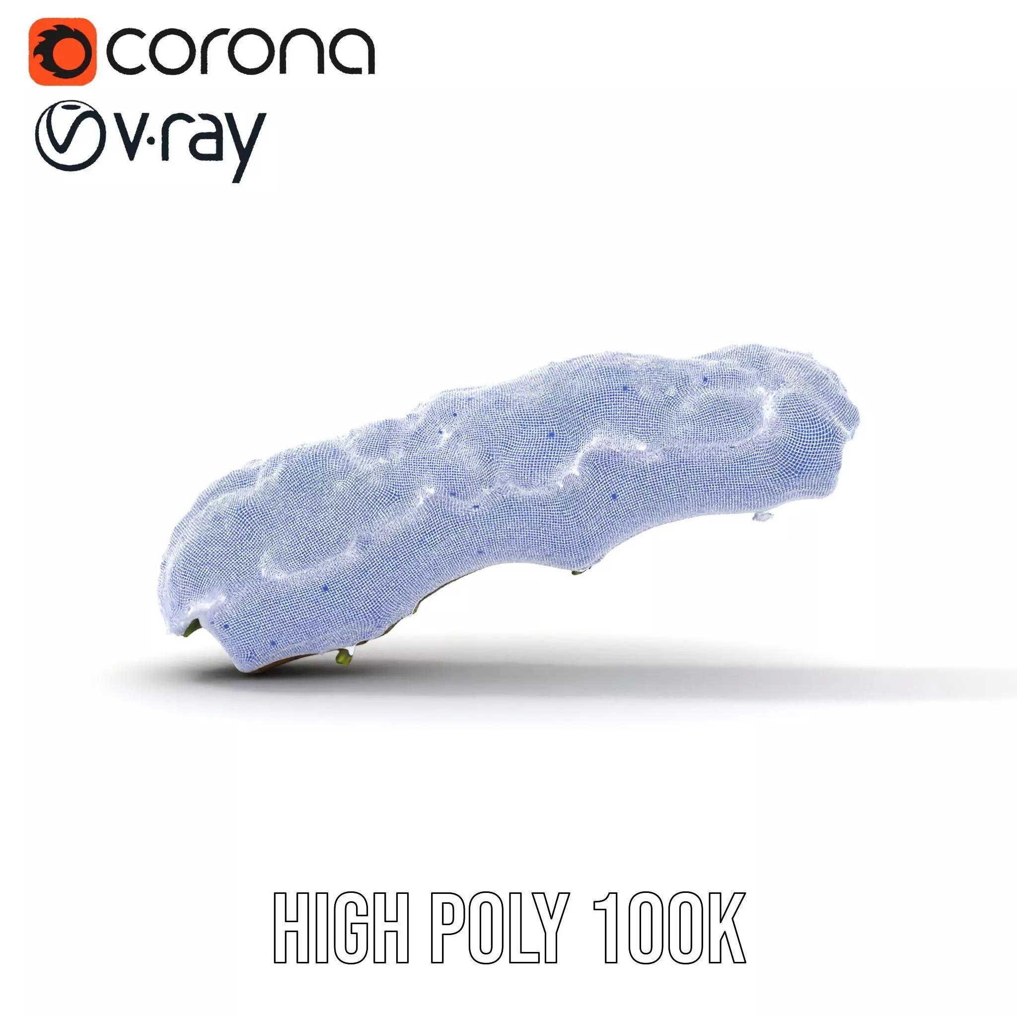 Mossy Wood Stick model pack Low-poly 3D model_34