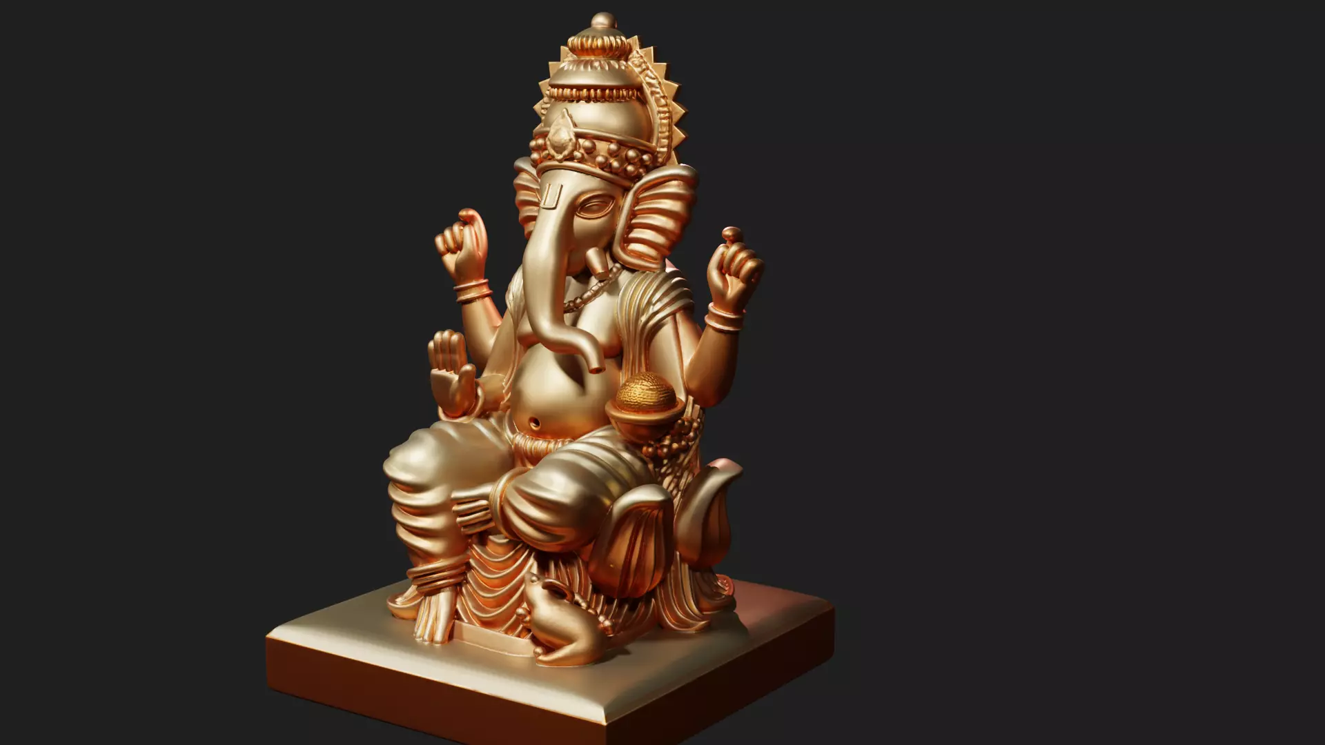 Lord Ganesha 3D print model