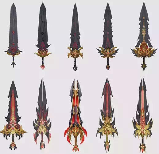 Dark Divine Swords of the Archangel