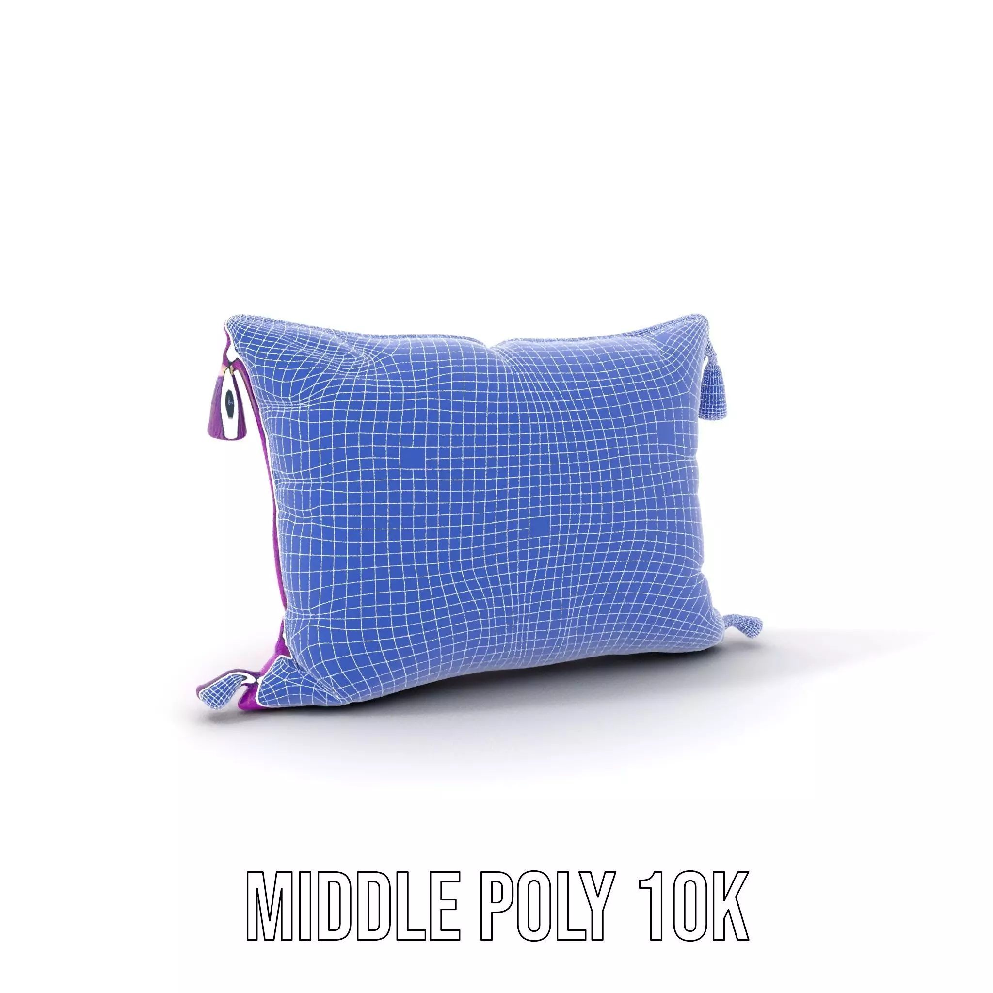Royal Purple Cushion model pack Low-poly 3D model_24