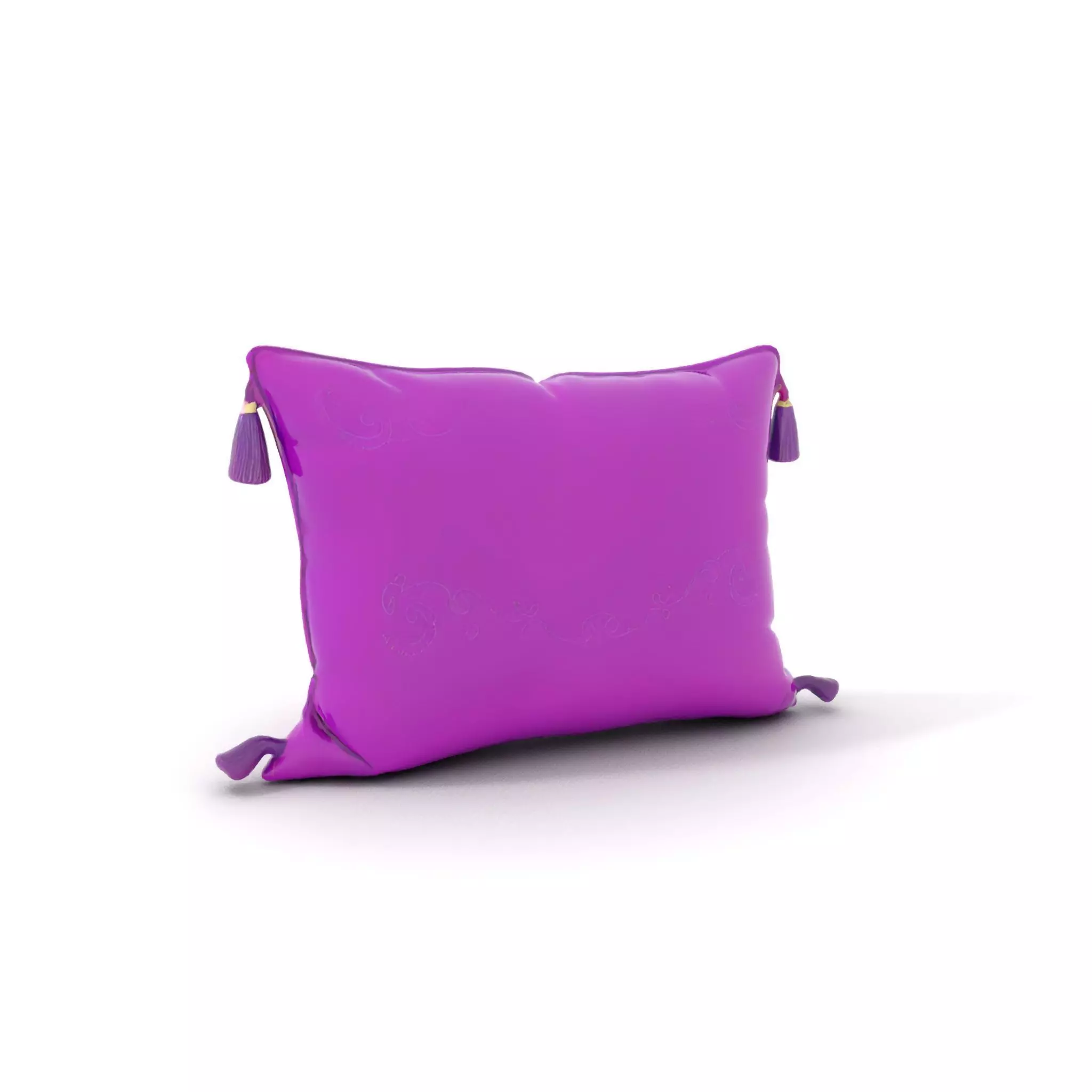 Royal Purple Cushion model pack Low-poly 3D model_6