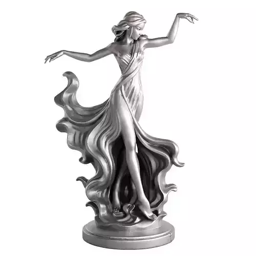 dancing girl statue 