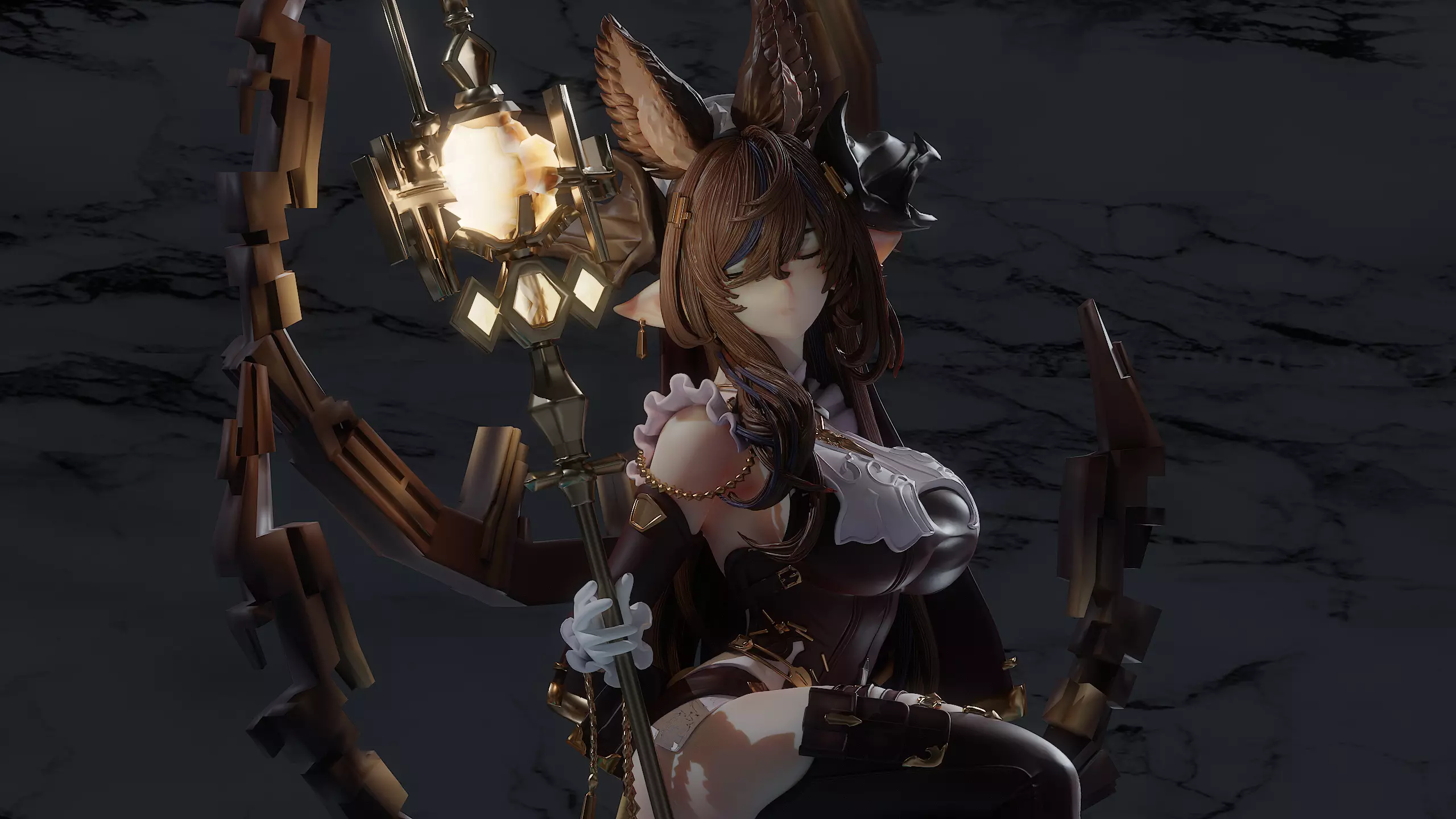 Galleon Gran blue Fantasy 3D print model_0