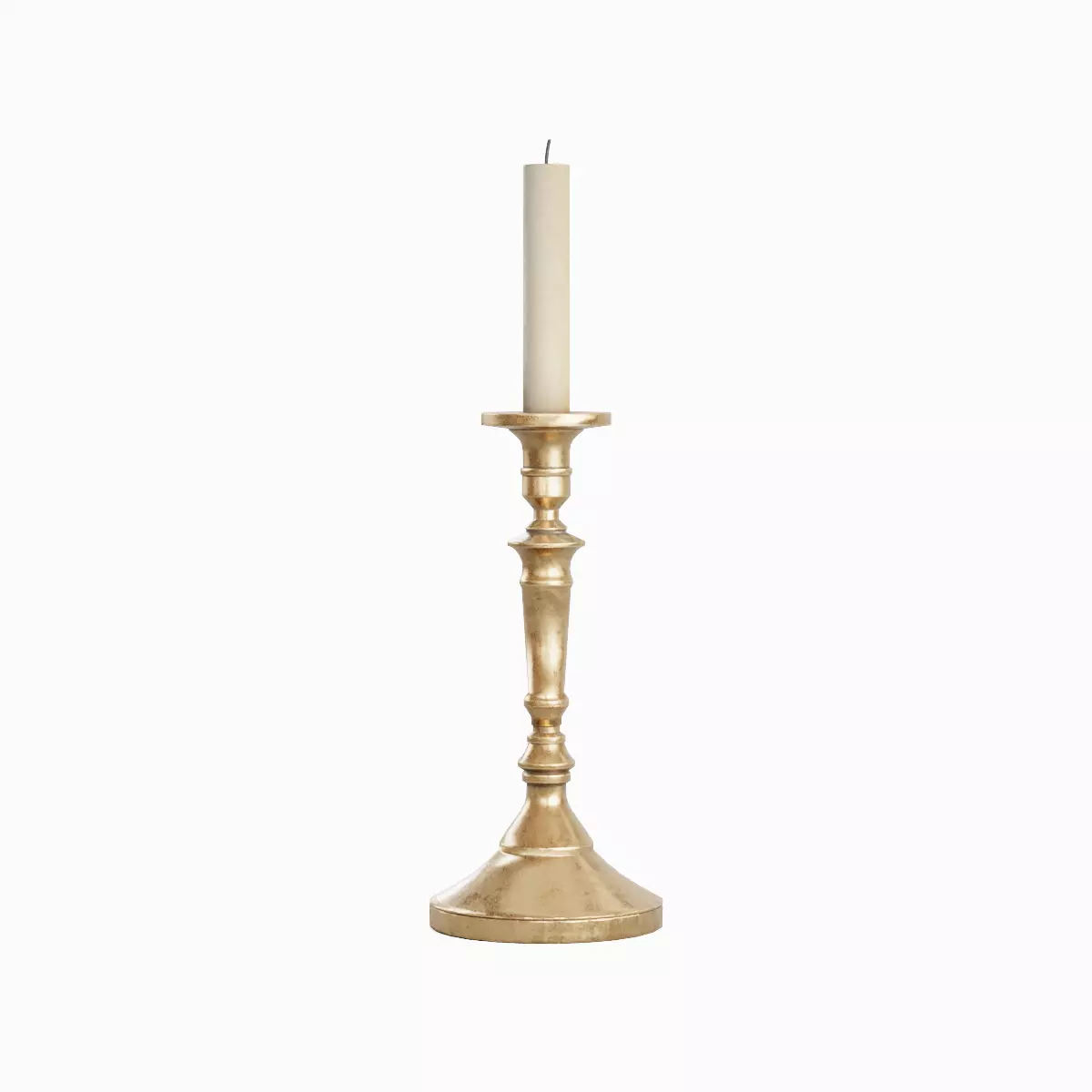 Vintage Candlestick Set Low-poly 3D model_19