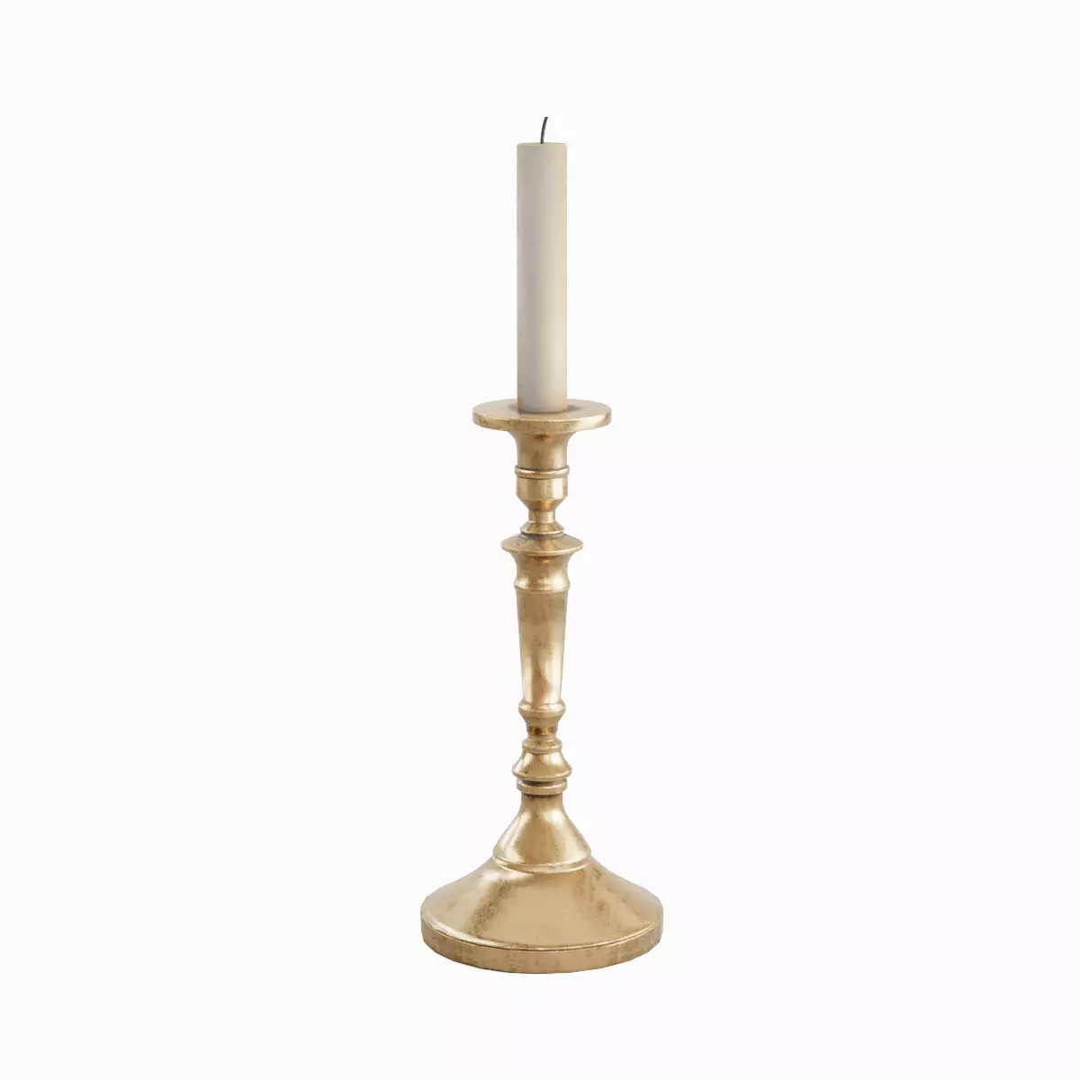 Vintage Candlestick Set Low-poly 3D model_20