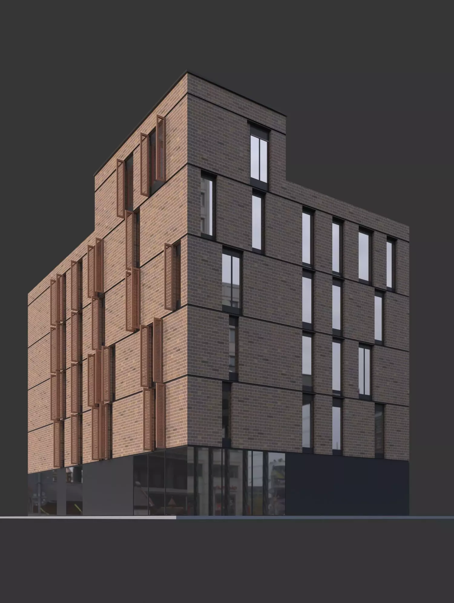 Office Building 3D model_0