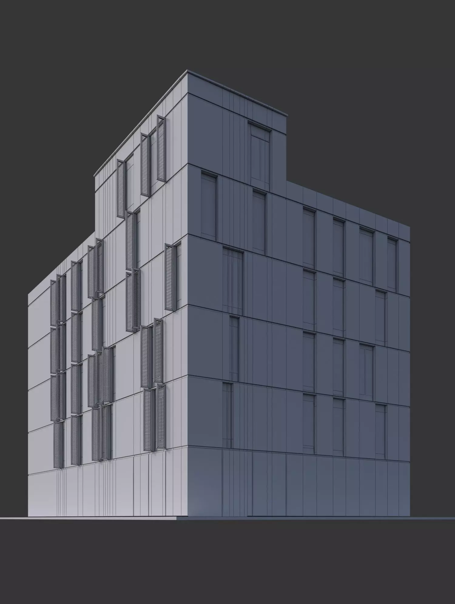 Office Building 3D model_1