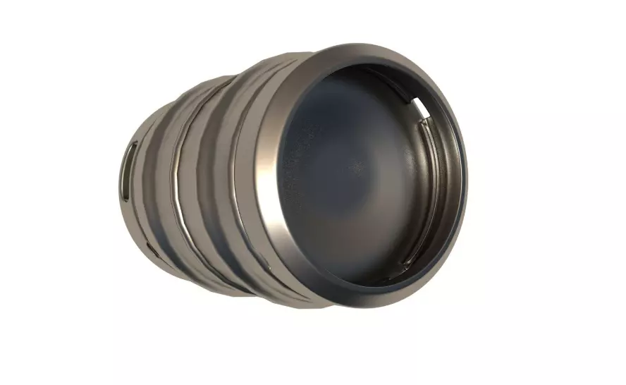 Pallets Of Beer Kegs 3D model_5