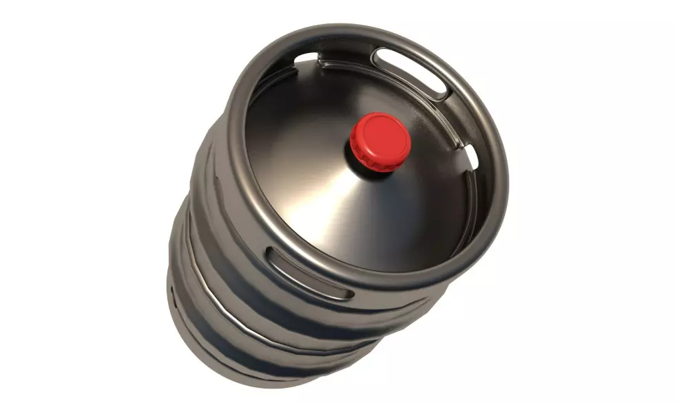 Pallets Of Beer Kegs 3D model_4