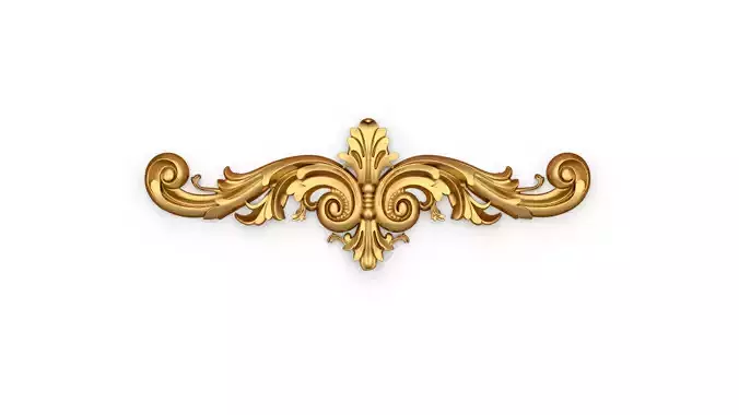 carved classic decorative ornament cnc 3d printing stl 61
