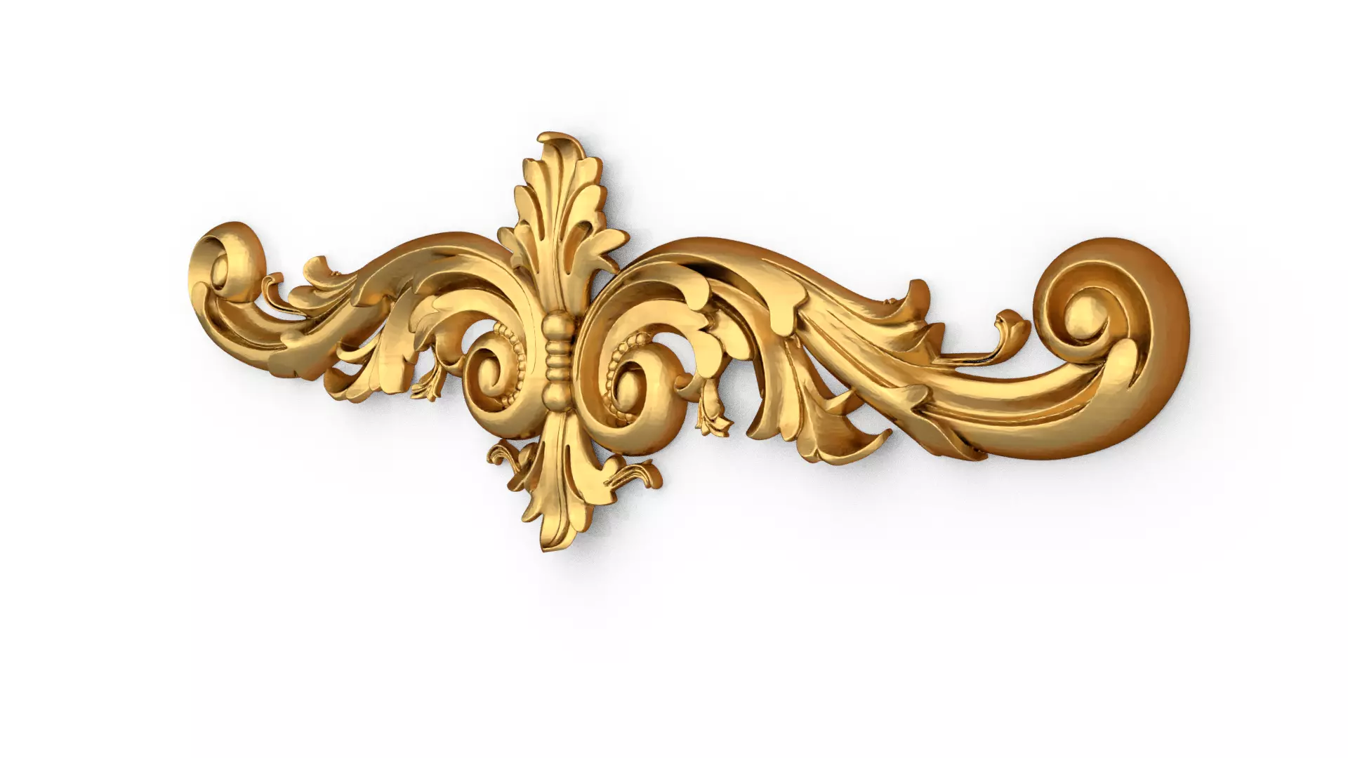 carved classic decorative ornament cnc 3d printing stl 61 3D model_2