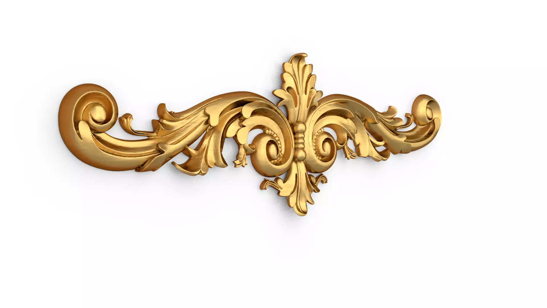 carved classic decorative ornament cnc 3d printing stl 61 3D model_1